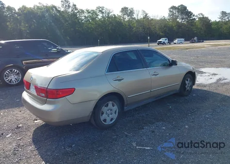 2005 Honda Accord 2.4 Lx z USA, uszkodzony, nr VIN 1HGCM56485A125209
